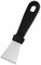 Espátula de Limpieza de Cocina, Pala de Congelador para Descongelación Duradera, Versátil y Práctica para el Hogar (Tamaño Grande Negro (Pala Recta) 33g / 1.2oz)