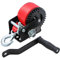 KATSU Tools Verricello Manuale 600lbs 270kg con Cinghia in Poliestere da 6m, per Rimorchi Barche, Camper e Applicazioni Marine 325920