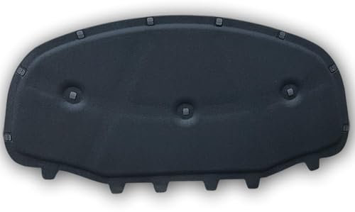 TIUEO Insonorisation Capot Moteur pour VW CC 2019-2023 Accessoires Auto Tapis d'isolation Phonique pour Capot de Voiture Coton d'isolation Thermique et phonique