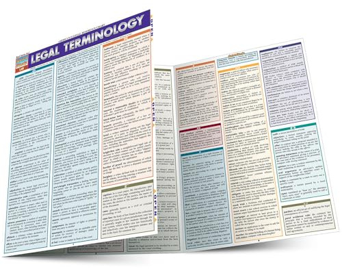 Legal Terminology: QuickStudy Laminated Reference Guide (Quick Study: Law)