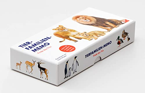 Laurence King Verlag Tierfamilien Memo - Spiel