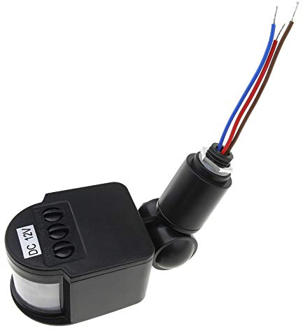 Be In Your Mind Außen-Infrarotstrahl-Induktor für Menschlicher Körper DC 12V Automatischer PIR-Infrarot-Bewegungssensor Intelligenter Schalter für LED-Licht