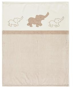 Alvi Microfaserdecke Olifant - Beige