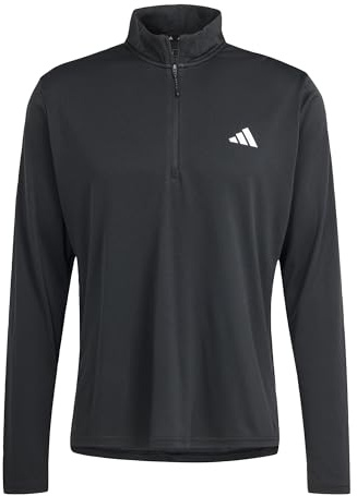 Adidas Herren Train Essentials Training 1/4-Zip Long Sleeve Tee