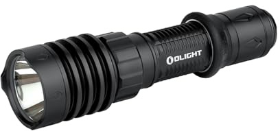 OLIGHT Warrior X 4 Rechargeable Tactical Flashlight 2,600 High Lumens with 630 Meters Long Range Thrower, Powerful Tail-Switch Light with USB-C Charging, Dual-Output for Daily (Black)
