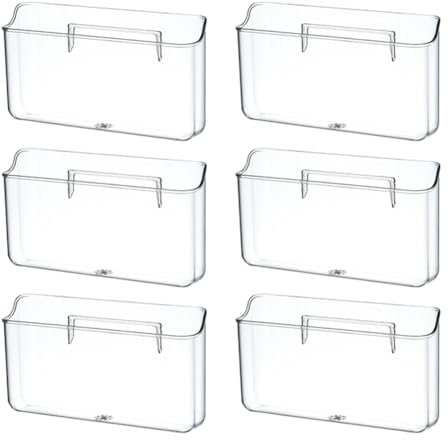 Stytpwra Aufbewahrungsbox-Set für Wanddateien, Zeitschriftenhalter, Wandtaschenschrank, Aufbewahrungsbox-Set für Büro und Badezimmer