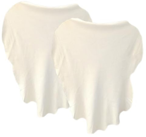 KOMUNJ 2 Stück Ledertuch Autopflege, 60 x 40 cm Autoleder Tücher Super Saugfähig, Autoleder Handtuch Profileder Trockenleder für Haus und Auto