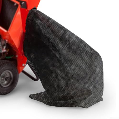 HEBEOT Sac à déchiqueteuse à bois pour broyeur de feuilles - Sac de rechange pour broyeur de feuilles Troy Bilt - 61 x 122 cm