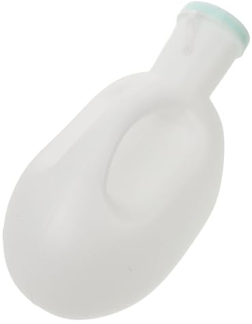 TOYZFRIENDY Orinal Portátil Para Hombres 2000 Ml Tapa Resistente De Plástico Blanco, Urinario Grande y Sellado Antigoteo Adecuado Para Viajes, Camping y Emergencias, Reutilizable Para Uso Masculino