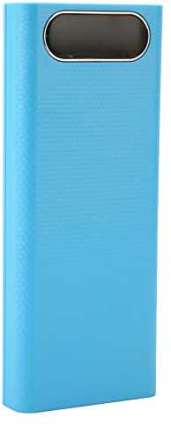 SIXRUN Kit Scatola Batteria 8x21700 Power Bank Portatile Fai-da-te per Dispositivi di Ricarica Materiale ABS Blu