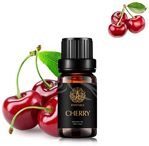 Cherry olio essenziale per diffusore, ciliegia profumato olio, 100% puro aromaterapia olio essenziale Cherry fragranza per umidificatore 0,33 oz-10ml