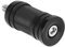 Fydun Palanca de Cambios Universal para Motocicleta Material de Aluminio De Color Negro 1,1 x 2,1 Pulgadas Pedal de Clavijas con Tornillo