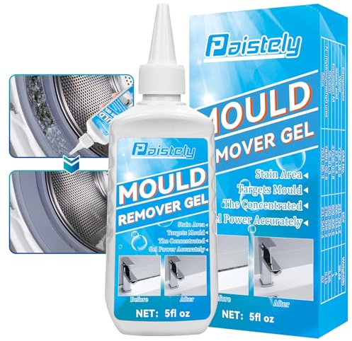 Mould Remover Gel, 140g Large Capacity Mould Cleaner Gel, Suitable for Kitchen Bathroom Tile Stains Sink