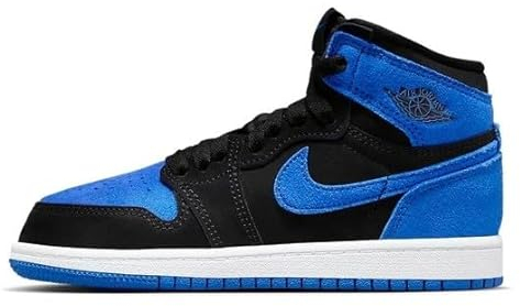 Jordan Scarpe Bambino 1 Retro High OG (PS) FD1412-042 (Nero, Sistema Taglie Calzature EU, Bambino Piccolo (2-5 Anni), Numero, Media, 33)