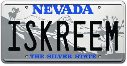 Celebrity Machines | Twisted Metal | ISKREEM | Vanity Plate, Stamped Aluminum, Metal Decorative Tag, Corrosion Resistant, Quality Novelty Sign, Wall Decoration, Wall Hanging