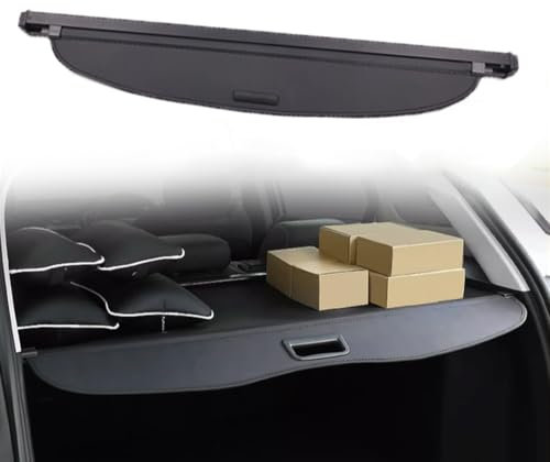 Auto Einziehbarer Laderaumabdeckung Kofferraum für H.y.u.n.d.a.i Creta Cantus GS 2014-2019, Schwarz Schutz Der Privatsphäre Abdeckung Hutablage Cargo Cover, Ausziehbar Kofferraumabdeckung Rollo