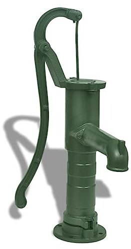 Pompe à eau manuelle en fonte pour jardin
