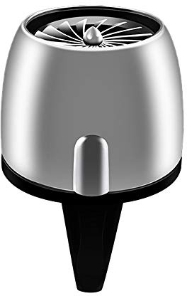 Begchy Désodorisant de voiture Clip de ventilation Désodorisant de voiture Lumières LED Parfum