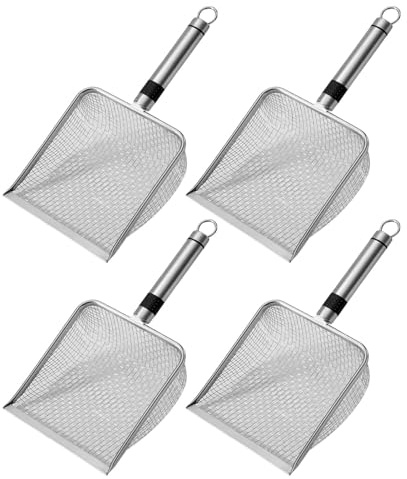 Pelle tamis de sol, pelle de jardinage, outil de jardin en acier inoxydable, pelle de rempotage compacte, équipement de creusement robuste, idéal pour tamiser, trier le sable, la terre