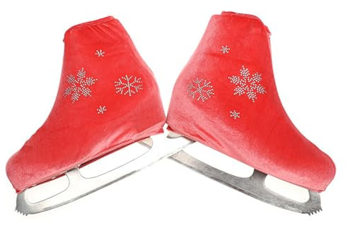HXNH Coperture per scarponi da pattinaggio su ghiaccio lavabili scarpe da skate protettore pattinaggio artistico per pattinaggio su neve all'aperto facile da usare