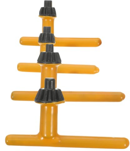 HAMPPLIES 4 pezzi Chiave Mandrino Trapano Adattatori Mandrini con Manico in Gomma Antiscivolo Diverse Misure per Trapano Elettrico Strumento di Serraggio Resistente e