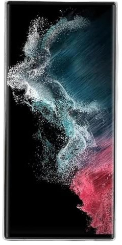 Yosoo Health Gear Byte Av Telefonskärm TFT Touch Screen Digitizer Assembly 6,8 Tum med Mellanram 1 Till 120Hz 3D Touch för S22 Ultra 5G Reparationsanvändare (Silver)