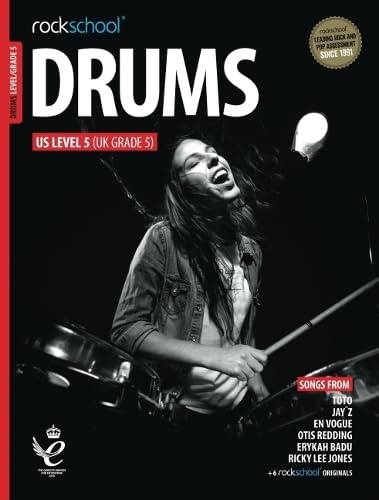 Rockschool Drums Grade 5 2018: Includes Downloadable Audio