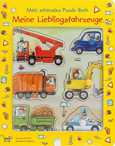 Meine Lieblingsfahrzeuge. Mein schönstes Puzzle-Buch