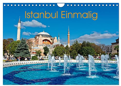 Istanbul Einmalig (Wandkalender 2026 DIN A4 quer), CALVENDO Monatskalender: Instanbul Einmalig entführt sie in eine der spannendsten Städte Europas (CALVENDO Orte)