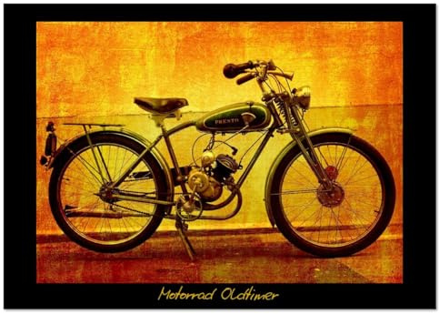 Motorrad Oldtimer (Wandkalender 2026 DIN A4 quer), CALVENDO Monatskalender: Motorrad Veteranen (CALVENDO Mobilitaet)