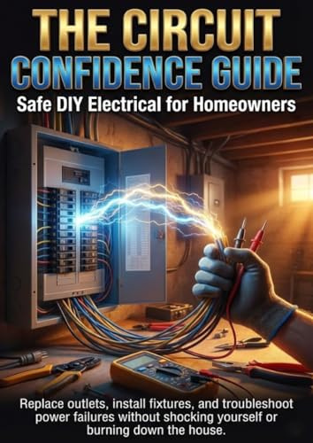 The Circuit Confidence Guide: Safe DIY Electrical for Homeowners: Replace outlets, install fixtures, and troubleshoot power failures without shocking yourself or burning down the house.