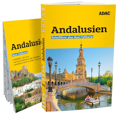 ADAC Reiseführer plus Andalusien: Mit Maxi-Faltkarte und praktischer Spiralbindung