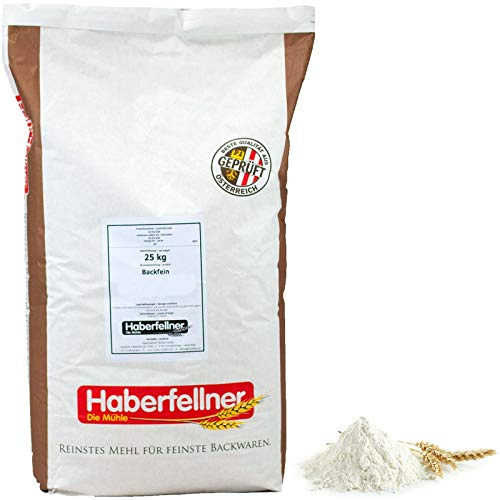 Haberfellner Roggenvollkornmehl 25 kg Brotmehl Vollkorn Roggen Mehl Backen | Gentechnikfrei, Sauerteig, Mischbrot, pestizid-kontrolliert, Österreich