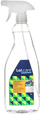 BELCARE - Spray Nettoyant pour Graffitis et Autocollants Multisurfaces - Pénètre plusieurs Couches de Peinture