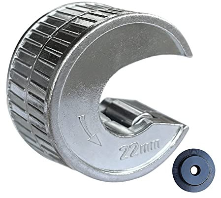 Kupferrohrschneider, 22 mm, Rohrschneider, Rohrschneider, mit 1 extra schneiderad