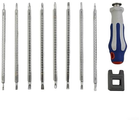 18 in 1 Torx Triangolo Cacciavite Set Y/U Magnetico Telescopico Lega Acciaio