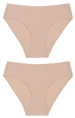 DIM Culotte Invisible Bambina x2, Nudo, 10 Anni