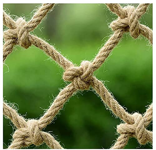Frachtwagen Netzwerk Hanfnetz, Haustier-Fallschutznetz, for den Innen- und Außenbereich, sicher for Haustiere und Spielzeug, Geländer, Geländer, Netzschutz for Balkon, Fenster, Treppen, Strickleiter(1
