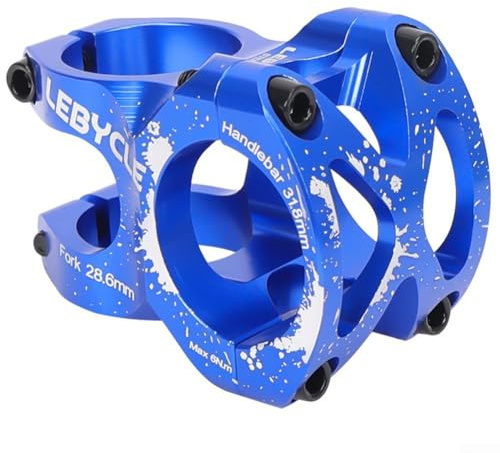 Eine innovative Lösung: Der neueste MTB-Lenker mit einem Durchmesser von 31 bis 8 mm für maximale Kontrolle (blau)