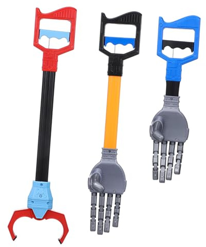 Toyvian Mechanische Hand Greifwerkzeug Für Kinder Roboterarm Spielzeug Zum Üben des Greifens Interaktives Greifspielzeug Aus Kunststoff Fördert Hand Augen Koordination Für Kreative Robotik
