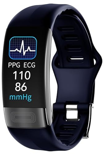 MEIION Frendorf | Smart Armband Blutdruckmonitor | EKG, Herzfrequenz, Sauerstoffsättigung & Schlaftracker Smart Armband mit Blutdruckmonitor, EKG, Herzfrequenz, Sauerstoffsättigung & Schlaftracker