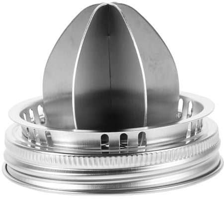 Warmhm Presse-agrumes Poignée Ergonomique en Acier Inoxydable Argenté Manuel Facile à Nettoyer et Compatible Lave-vaisselle pour Citron et Agrumes Usage Domestique et Commercial