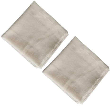 Sewroro Set 2 Panni Garza di Cotone Naturale 95X95 CM per Cucina Filtraggio Formaggio e Conserve Multiuso