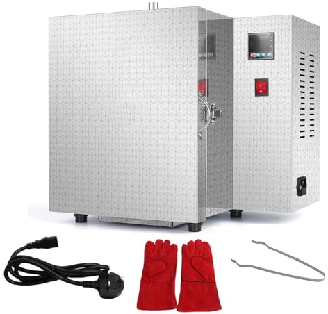 Forno Di Sinterizzazione Elettrico, Forno Sinterizzazione Ceramica, Struttura a 3 Strati Rinforzata, Controllo Della Temperatura a Segmenti, Temperatura Massima 800℃, per Gioiellieri, Artigiani
