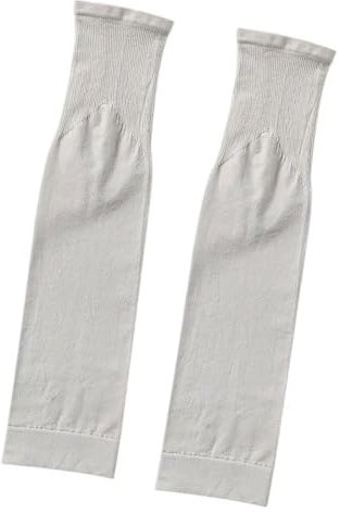 Gambali da donna in seta ghiacciata, copertura UV per gambe larghe, protezione dal sole, per ciclismo, corsa