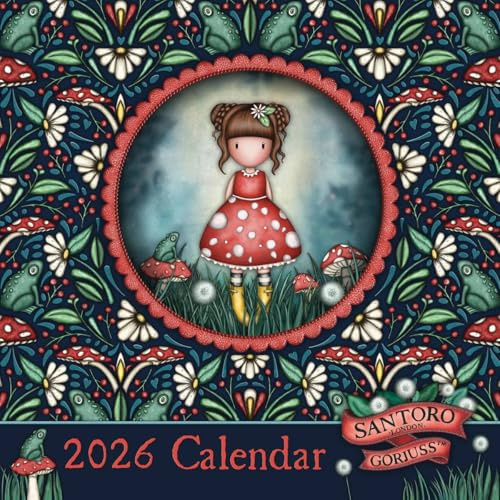 Carousel Worldwide, Gorjuss Calendrier mural carré 2026