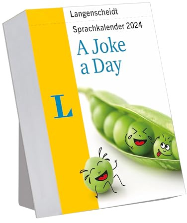 Langenscheidt Sprachkalender A Joke a Day 2024: Tagesabreißkalender zum Englich lernen
