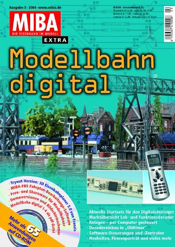 Modellbahn digital 5 mit CD - MIBA Extra 2004
