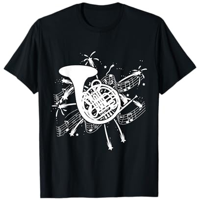 Horn Spieler Lehrer Shirt Geschenk Musiker Jagdhorn Waldhorn T-Shirt