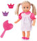 Bayer Design 93335AJ Funktionspuppe Charlene, interaktive Puppe, mit Schlafaugen, spricht 50 Sätze, 33cm, Zubehör, Blonde Haare